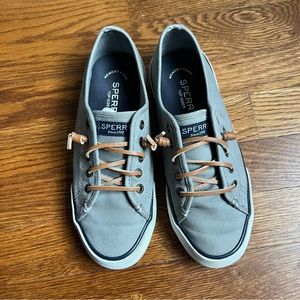 Sperry Top Sider Seacoast Canvas Sneakers Sz 6